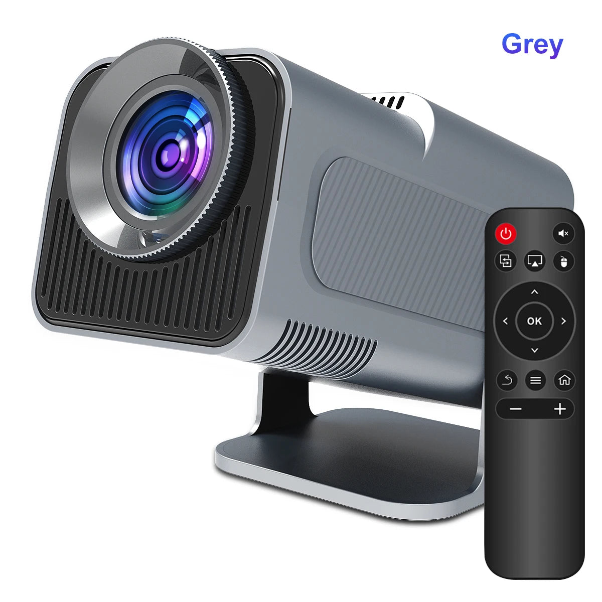 Elevate Your Viewing Experience with the Upgraded HY320 4K Native 1080P Projector - Portable, Dual WiFi 6, and Bluetooth 5.0 for Stunning Outdoor Cinema